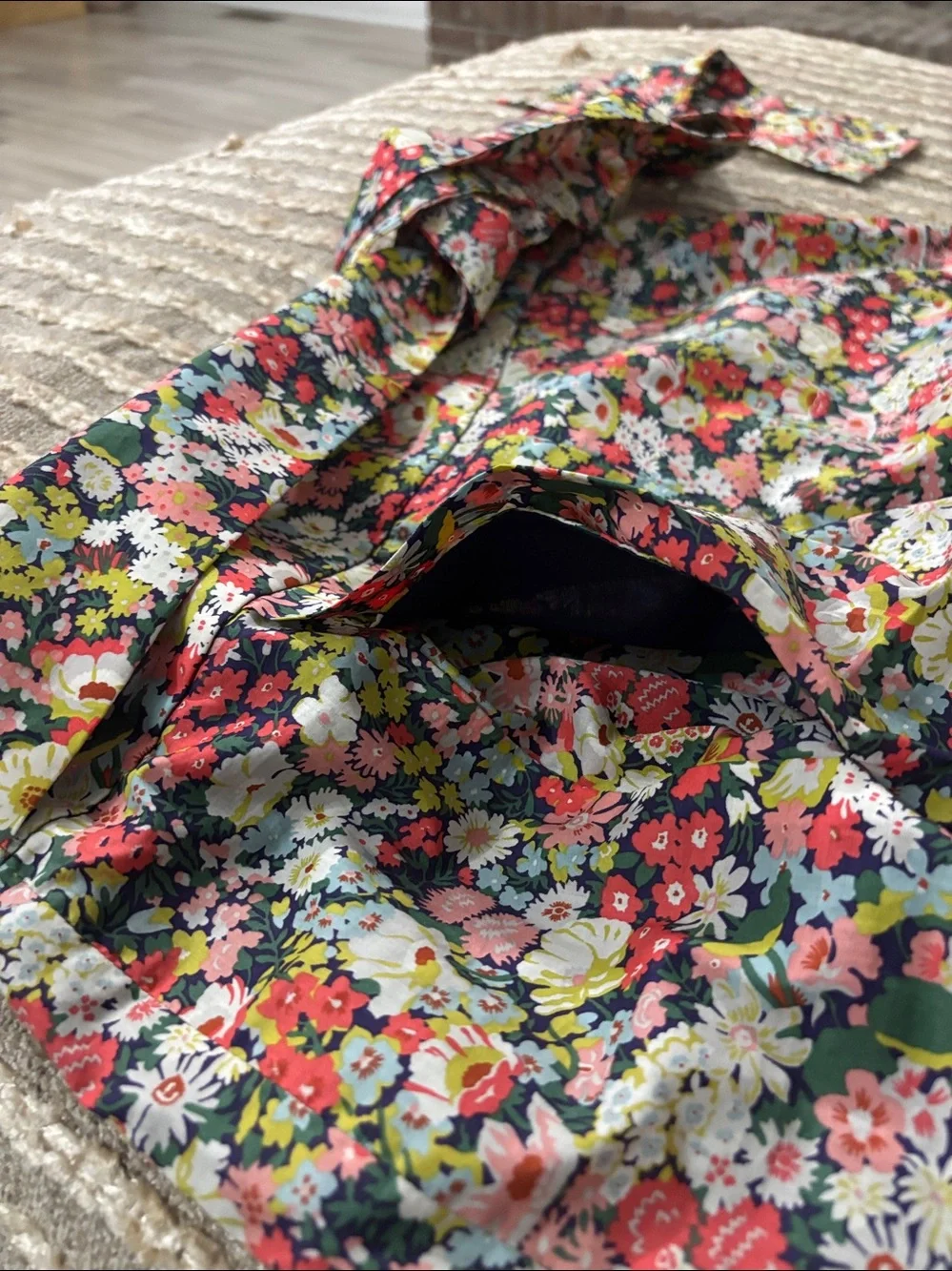 J. Crew x Liberty Tie-waist Short Thorpe Floral Women Romantic Preppy Sz 10 NWT
